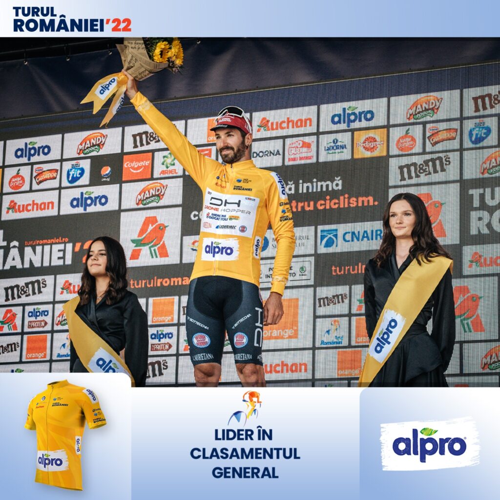 Eduard Grosu Yellow Jersey in Tour of Romania 2022